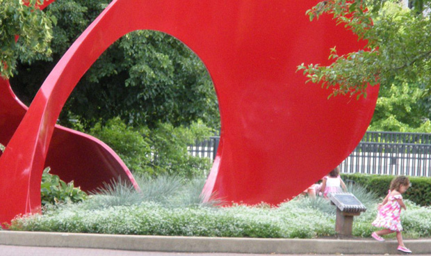 06 red sculpture